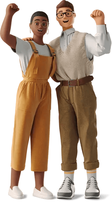 3d-business-joyful-man-and-woman_resultat 3d-business-joyful-man-and-woman_resultat